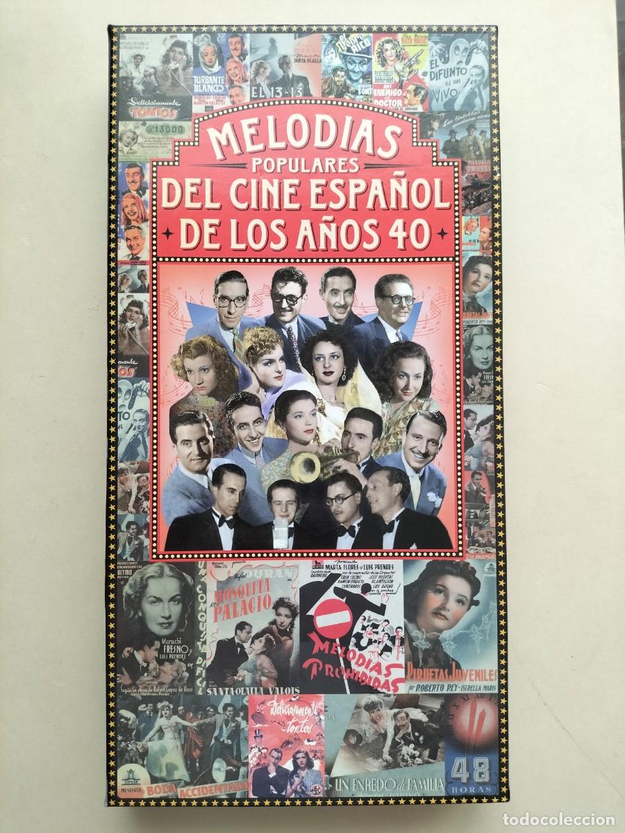 CDs de m&uacute;sica: Melod&iacute;as populares del cine espa&ntilde;ol de los a&ntilde;os 40