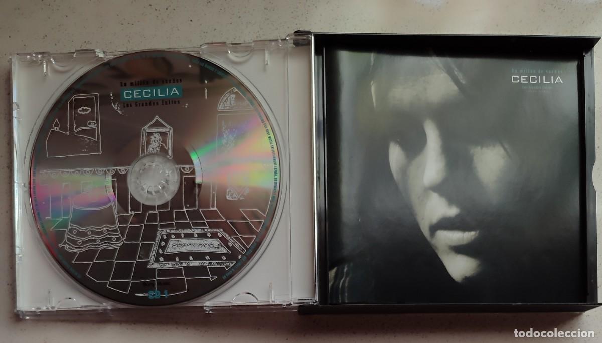 CDs de m&uacute;sica: CECILIA - UN MILLON DE SUE&Ntilde;OS (2CD+DVD) 2009 - LOS GRANDES EXITOS - Foto 2