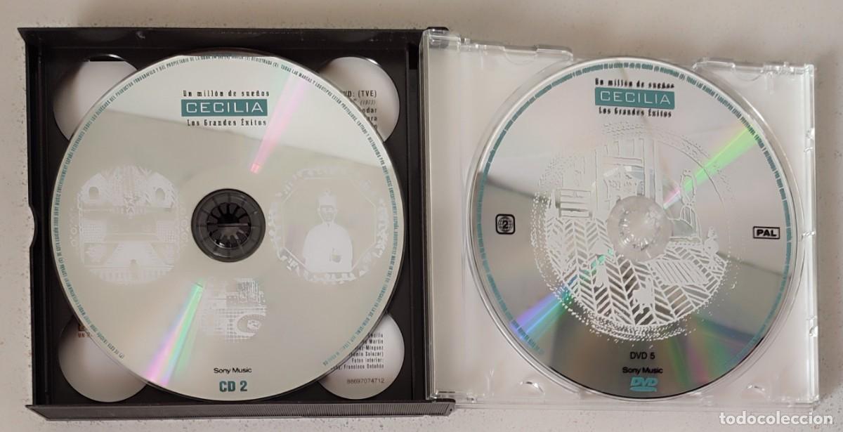 CDs de m&uacute;sica: CECILIA - UN MILLON DE SUE&Ntilde;OS (2CD+DVD) 2009 - LOS GRANDES EXITOS - Foto 3