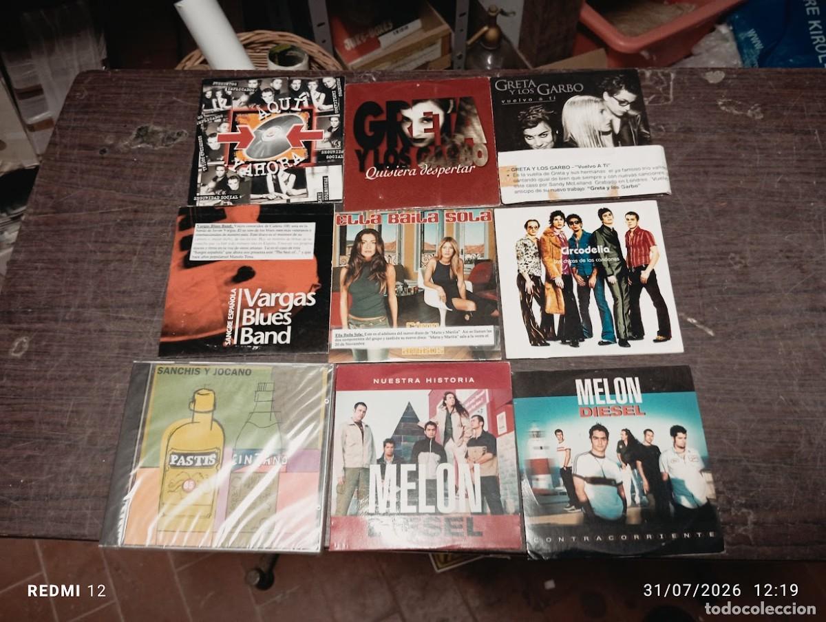 CDs de m&uacute;sica: LOTE 18 CD SINGLE 80 ESPA&Ntilde;OL