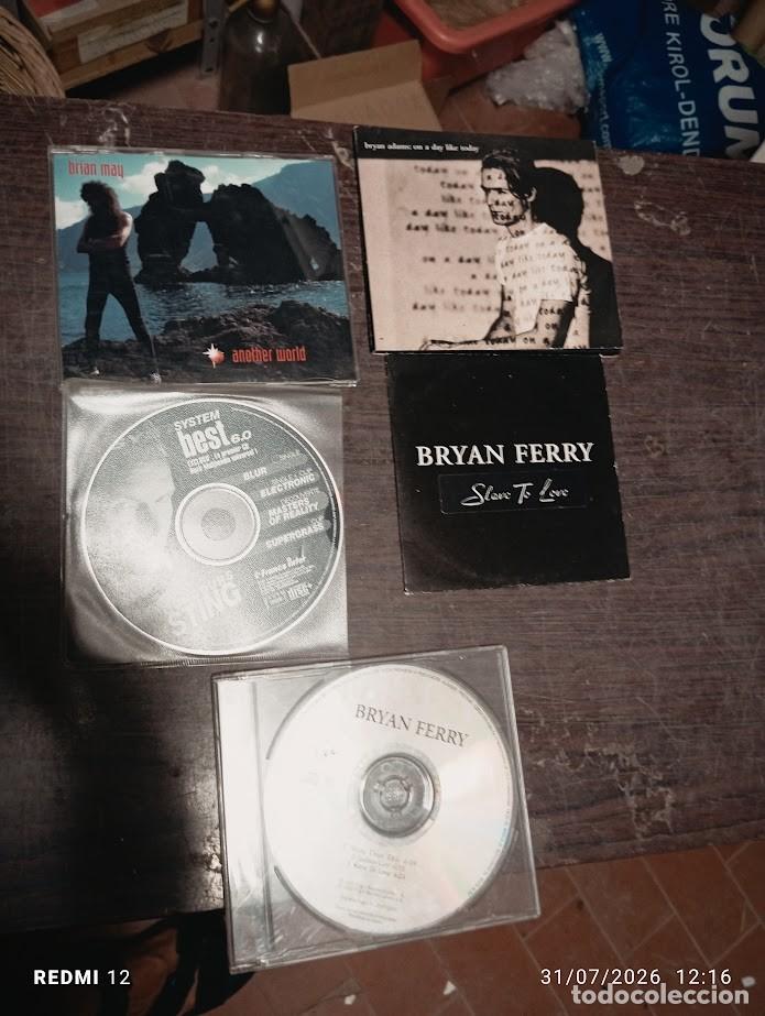 CDs de m&uacute;sica: 5 CD SINGLE BRYAN FERRY Y MAS