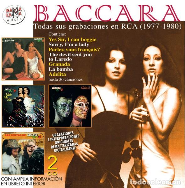 CDs de m&uacute;sica: BACCARA &ndash; TODAS SUS GRABACIONES EN RCA (1977 - 1980) 2CD Y AMPLIO LIBRETO