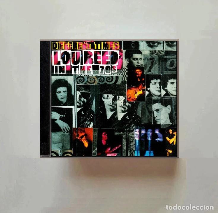 CDs de m&uacute;sica: LOU REED. DIFFERENT TIMES. IN THE 70's. CD.
