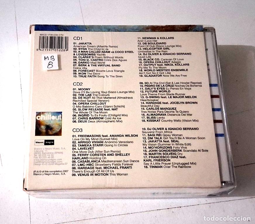 CDs de m&uacute;sica: CD &rdquo;LO MEJOR DEL CHILLOUT&rdquo; 3CD 55 TRACKS - Foto 2