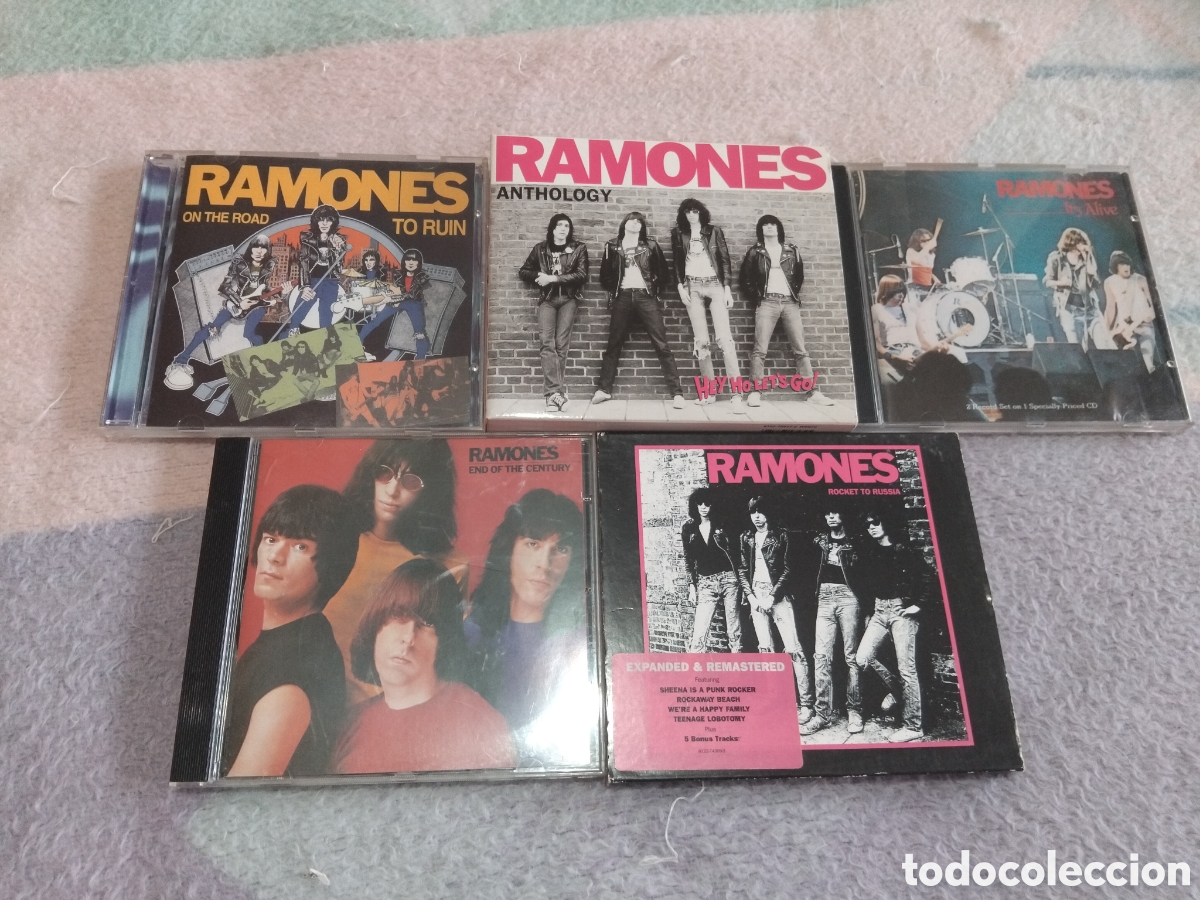 CDs de m&uacute;sica: LOTE RAMONES CD ( BUEN ESTADO)