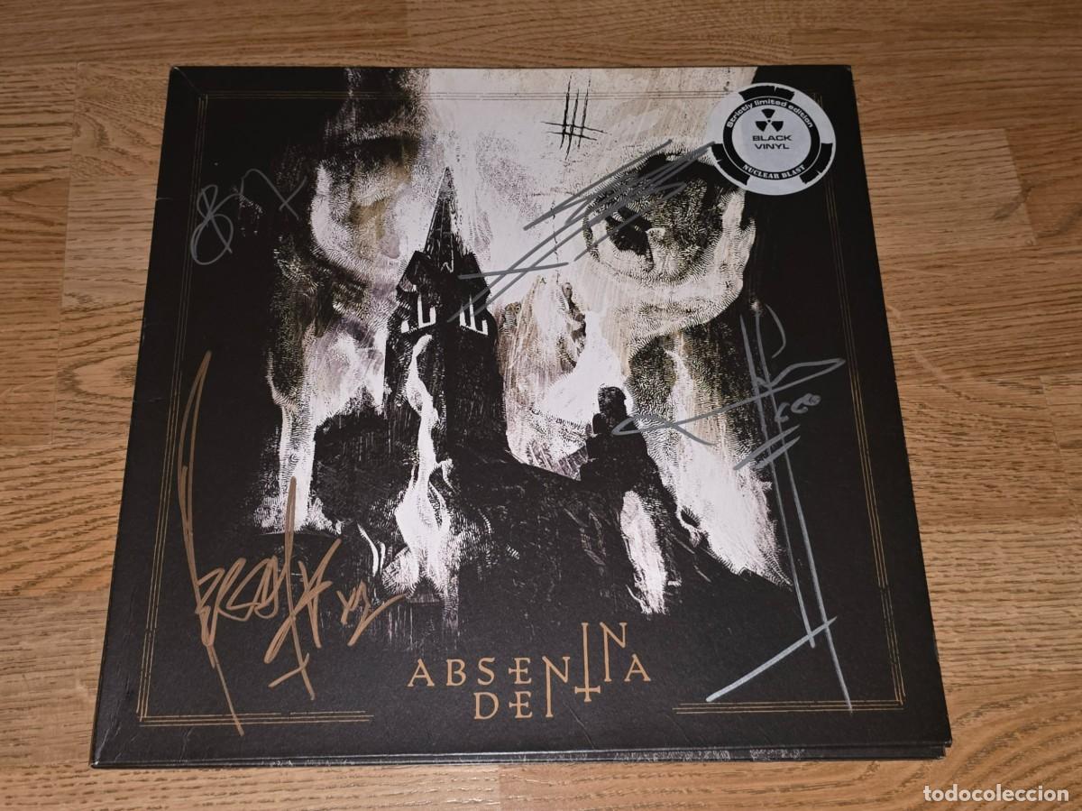 CDs de m&uacute;sica: BEHEMOTH CD 3 LP In Absentia Dei* FIRMADO *9 Octubre 2022 Barcelona - Cradle of Filth-Dimmu Borgir
