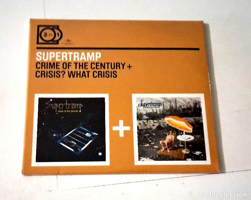 CDs de m&uacute;sica: SUPERTRAMP &rdquo;CRIME OF THE CENTURY / CRISIS ? WHAT CRISIS&rdquo; 2CD 18 TRACKS CD NUEVO