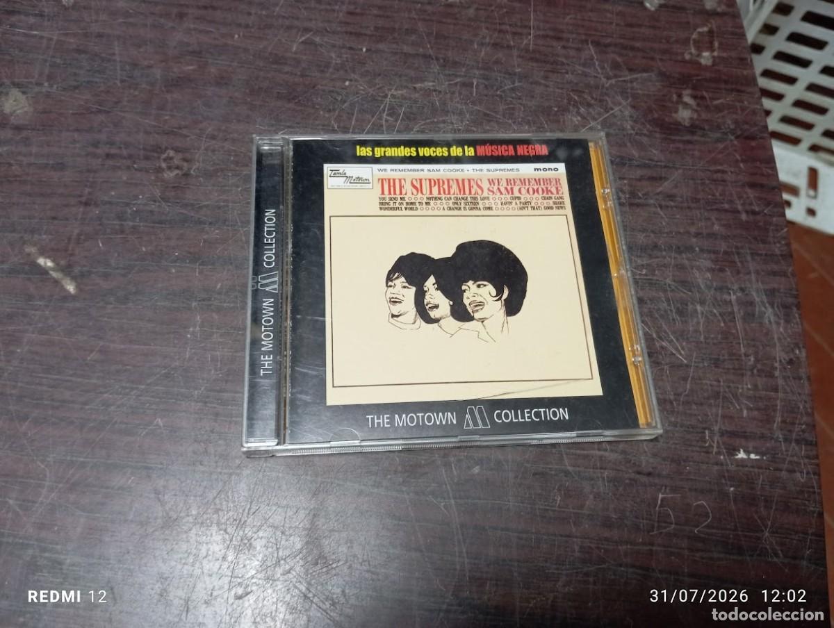 CDs de m&uacute;sica: CD THE SUPREMES WE REMEMBER SAN COOKE