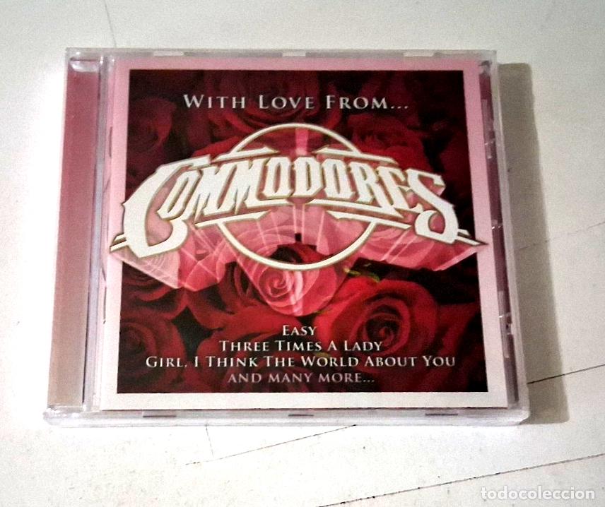CDs de m&uacute;sica: COMMODORES &rdquo;WITH LOVE FROM ... COMMODORES&rdquo; CD 15 TRACKS PRECINTADO SEALED
