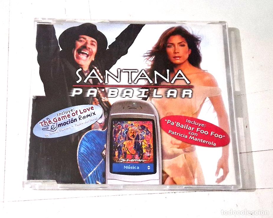 CDs de m&uacute;sica: SANTANA &rdquo; PA' BAILAR&rdquo; CD SINGLE 4 TRACKS PATRICIA MANTEROLA