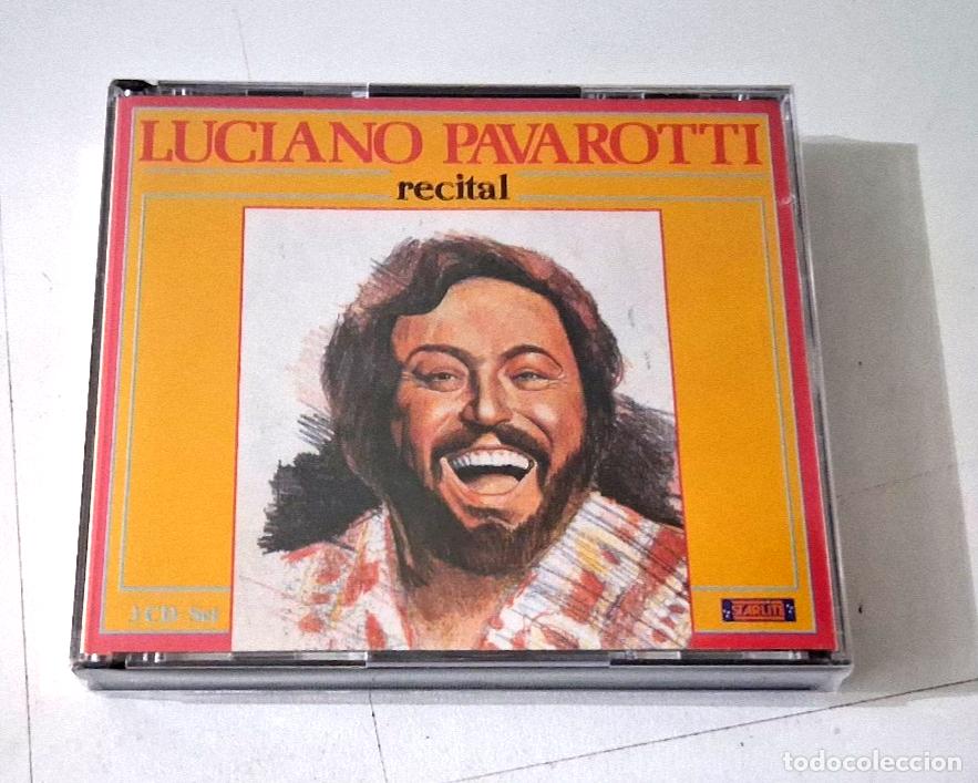 CDs de m&uacute;sica: LUCIANO PAVAROTTI &rdquo;RECITAL&rdquo; 3CD 28 TRACKS CD