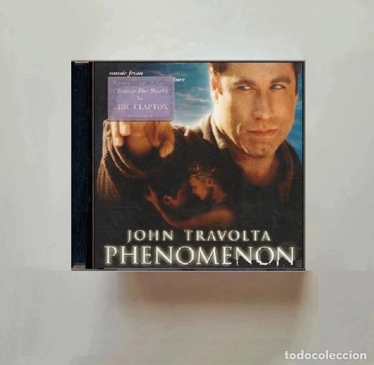 CDs de m&uacute;sica: PHENOMENON. JOHN TRAVOLTA. J.J. CALE. CLAPTON. TAJ MAHAL. PETER GABRIEL. BANDA SONORA. CD.