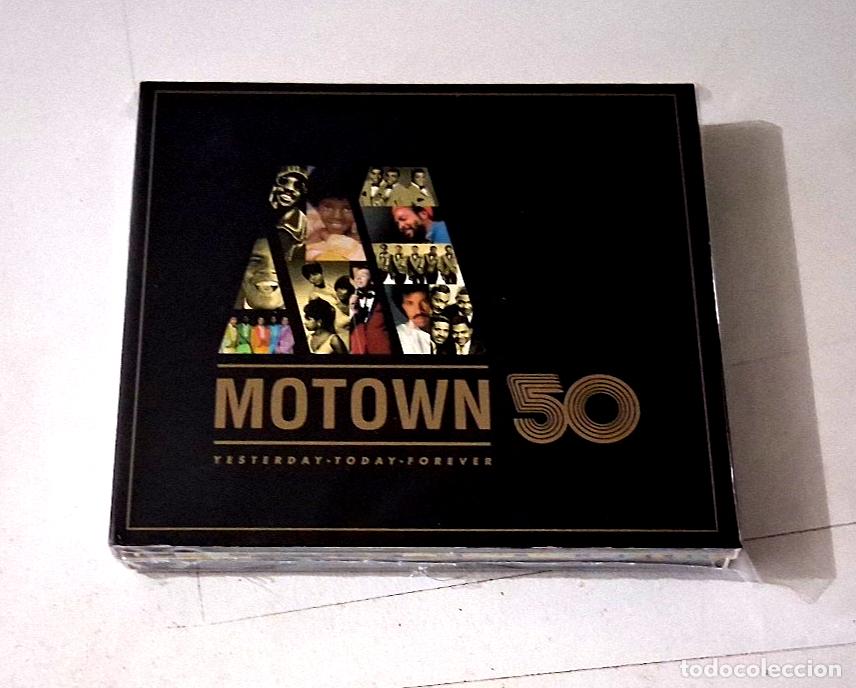 CDs de m&uacute;sica: CD &rdquo;MOTOWN 50 YESTERDAY TODAY FOREVER&rdquo; 3CD 50 TRACKS CD DIGIPACK