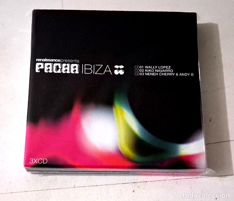 CDs de m&uacute;sica: CD &rdquo;RENAISSANCE PRESENTS PACAH IBIZA&rdquo; 3CD 46 TRACKS CD WALLY LOPEZ KIKO NAVARRO