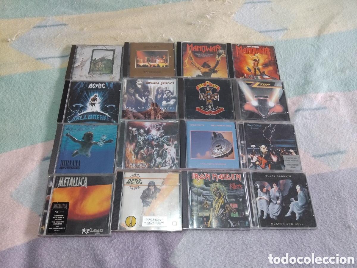 CDs de m&uacute;sica: LOTE HEAVY METAL CDS DIFICILES