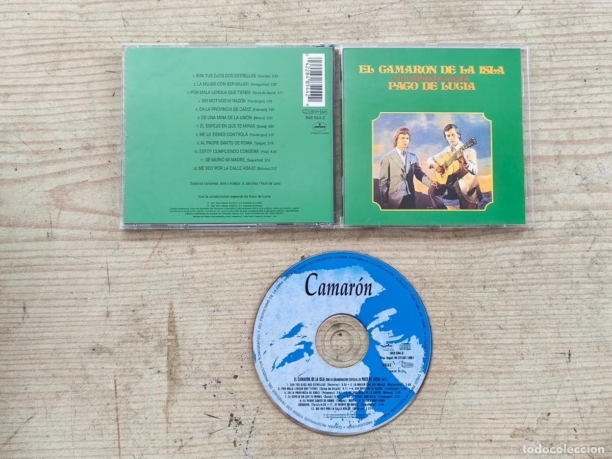 CDs de m&uacute;sica: Camar&oacute;n Con Paco De Luc&iacute;a &ndash; Son Tus Ojos Dos Estrellas CD