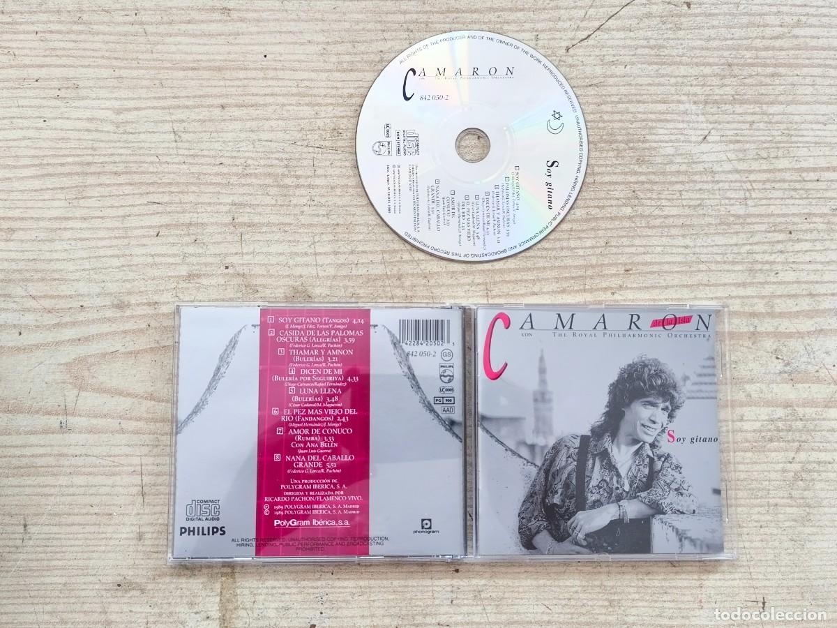 CDs de m&uacute;sica: Camaron Con The Royal Philharmonic Orchestra - Soy Gitano CD
