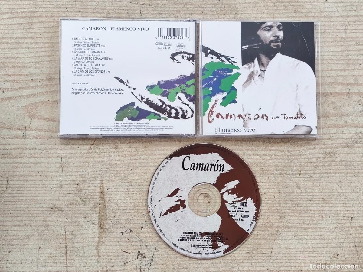 CDs de m&uacute;sica: Camar&oacute;n Con Tomatito - Flamenco Vivo CD