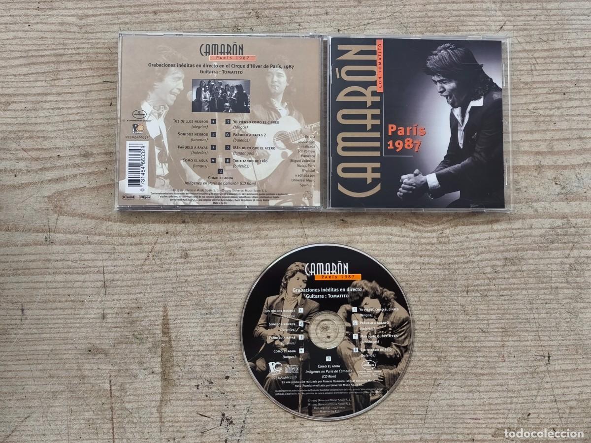 CDs de m&uacute;sica: Camar&oacute;n Con Tomatito - Par&iacute;s 1987 CD