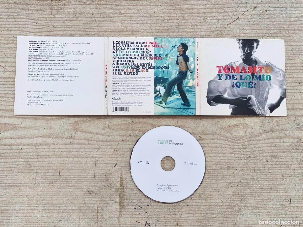 CDs de m&uacute;sica: Tomasito - Y De Lo M&iacute;o Qu&eacute; CD