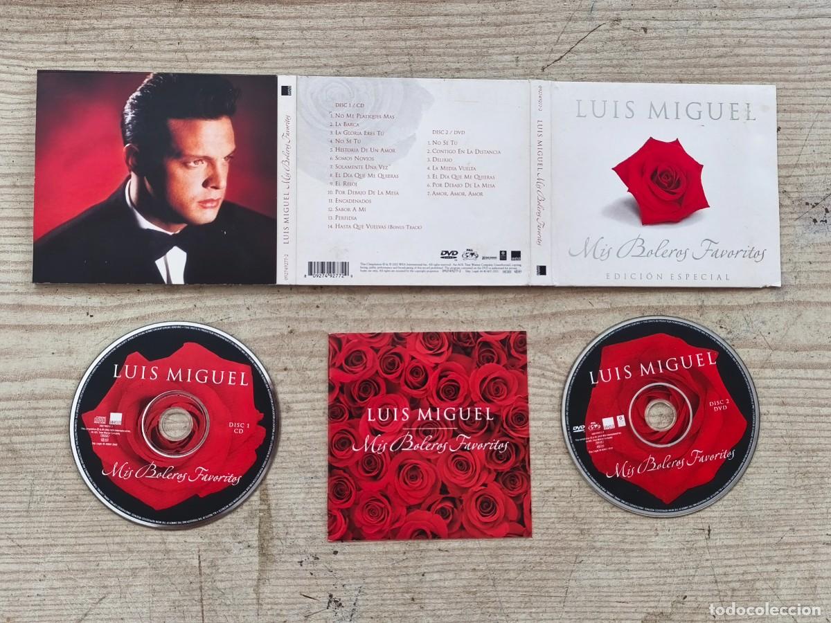 CDs de m&uacute;sica: Luis Miguel - Mis boleros favoritos - Edicion Especial - CD + DVD