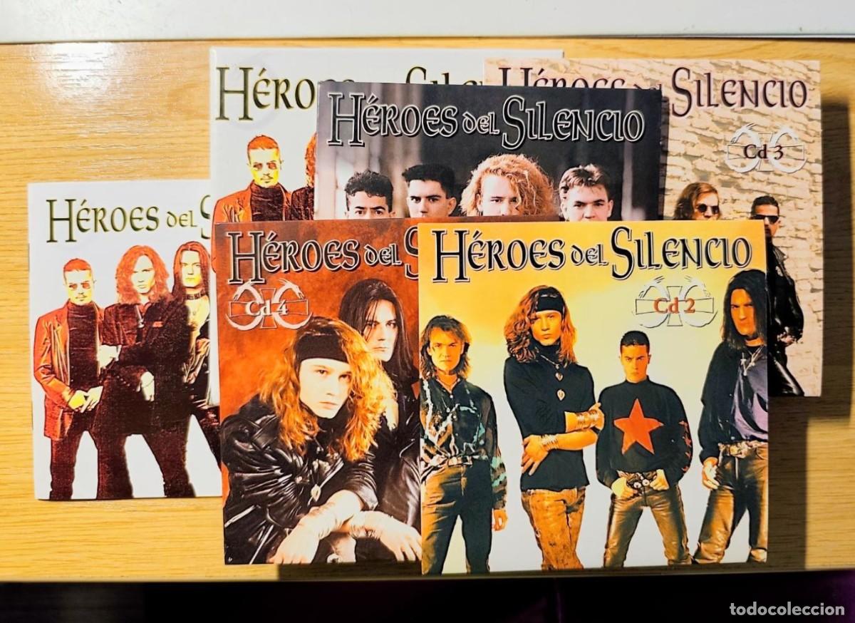 CDs de m&uacute;sica: H&Eacute;ROES DEL SILENCIO- HDS- BUNBURY- CAJA DE 4 CD&acute;S EMI- ODE&Oacute;N 1999 FALTA 1 CD