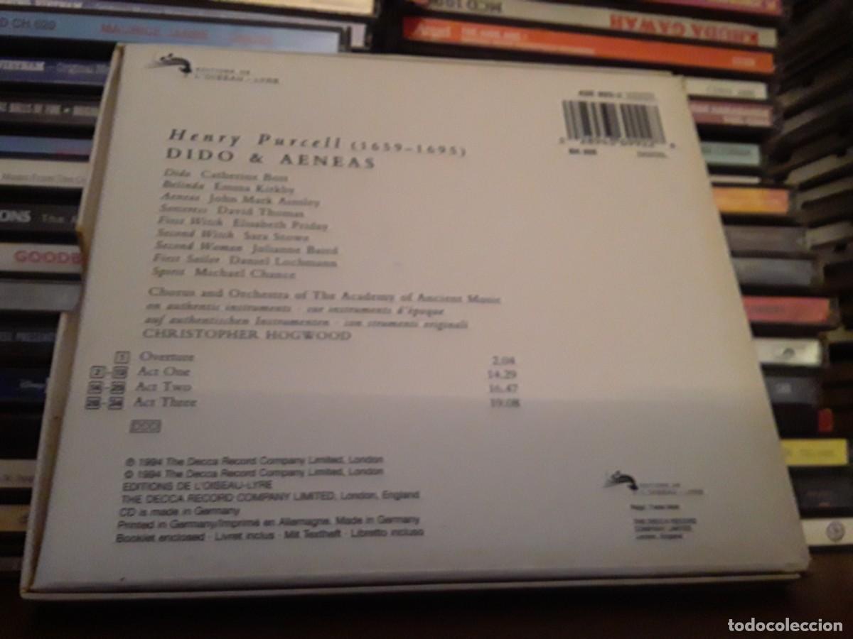 CDs de m&uacute;sica: Henry Purcell - DIDO & AENAS - CD - Foto 2