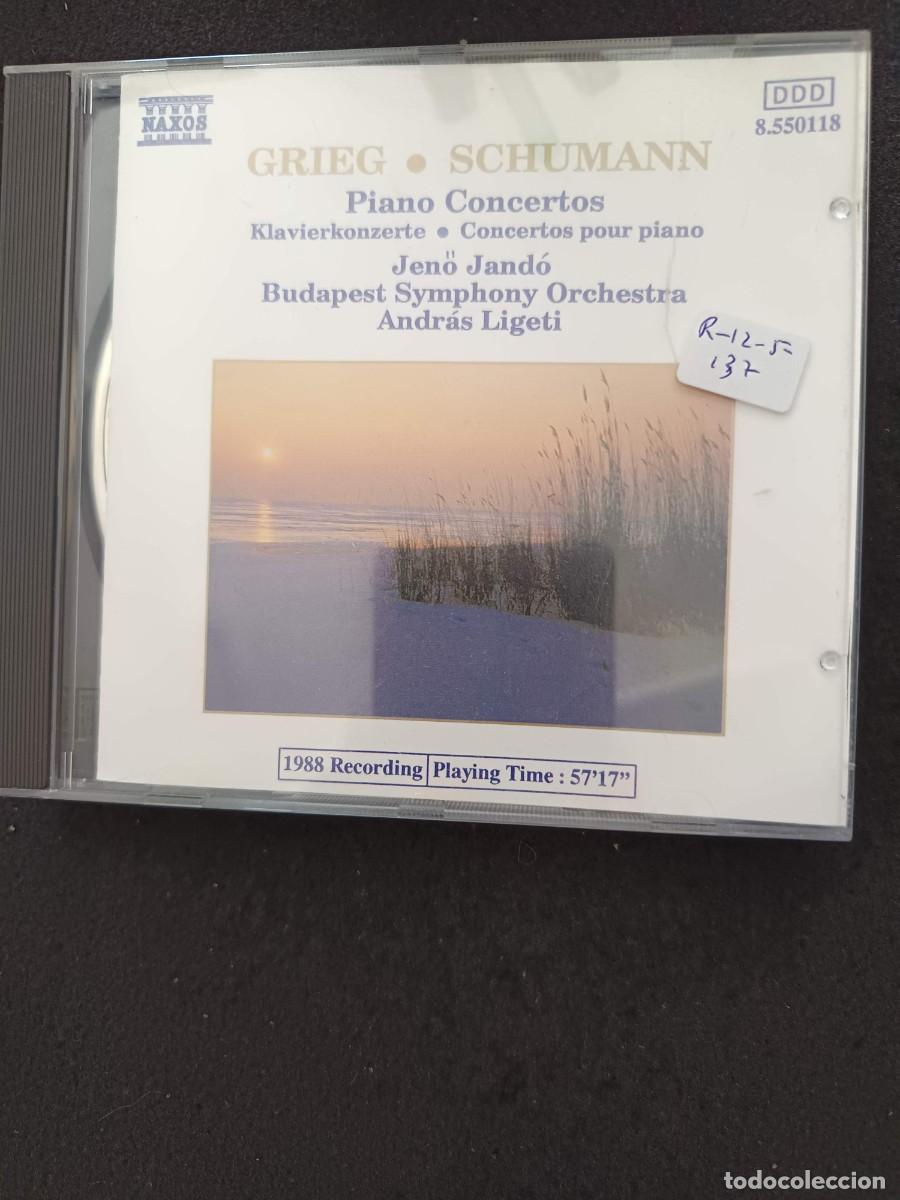 CDs de m&uacute;sica: GRIEG / SCHUMANN: PIANO CONCERTOS. PIANO: JEN&Ouml; JAND&Oacute;. DIR: ANDR&Aacute;S LIGETI. BUDAPEST SYMPHONY ORCHESTR