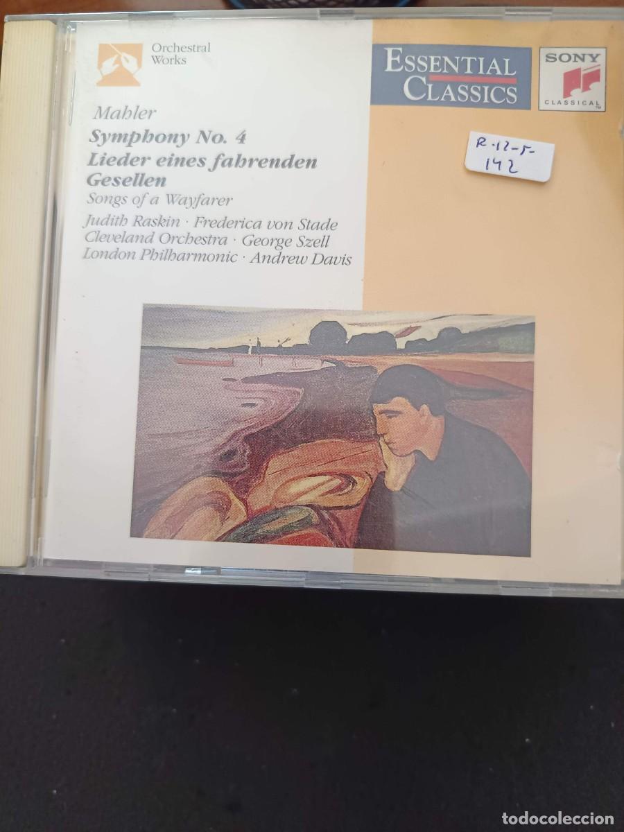 CDs de m&uacute;sica: MAHLER: SYMPHONY N&ordm; 4 / LIEDER EINES FAHRENDEN GESELLEN. DIR: GEORGE SZELL / ANDREW DAVIS