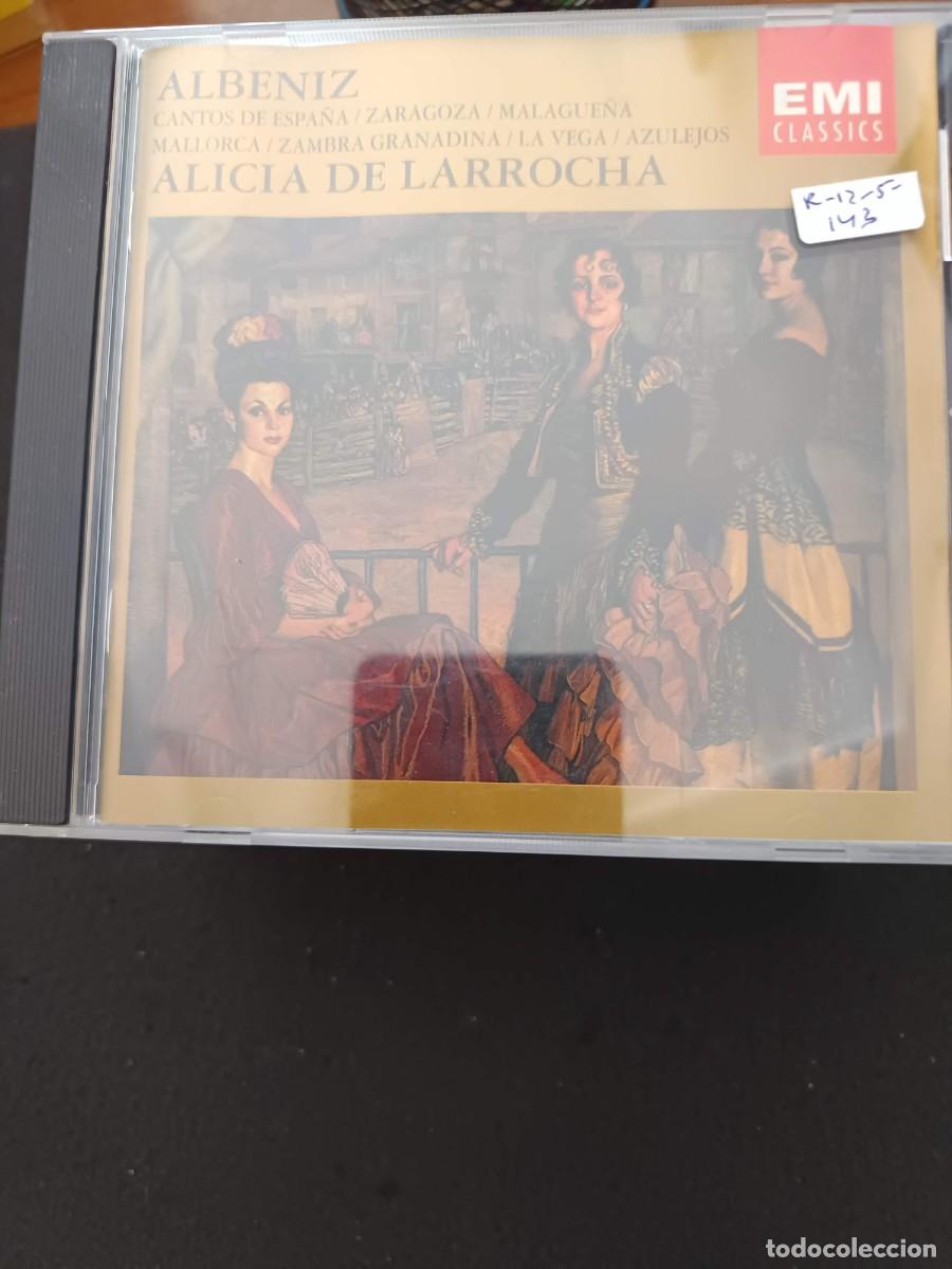 CDs de m&uacute;sica: ALB&Eacute;NIZ: CANTOS DE ESPA&Ntilde;A / ZARAGOZA / MALAGUE&Ntilde;A / MALLORCA / ZAMBRA GRANADINA / LA VEGA / AZULEJOS