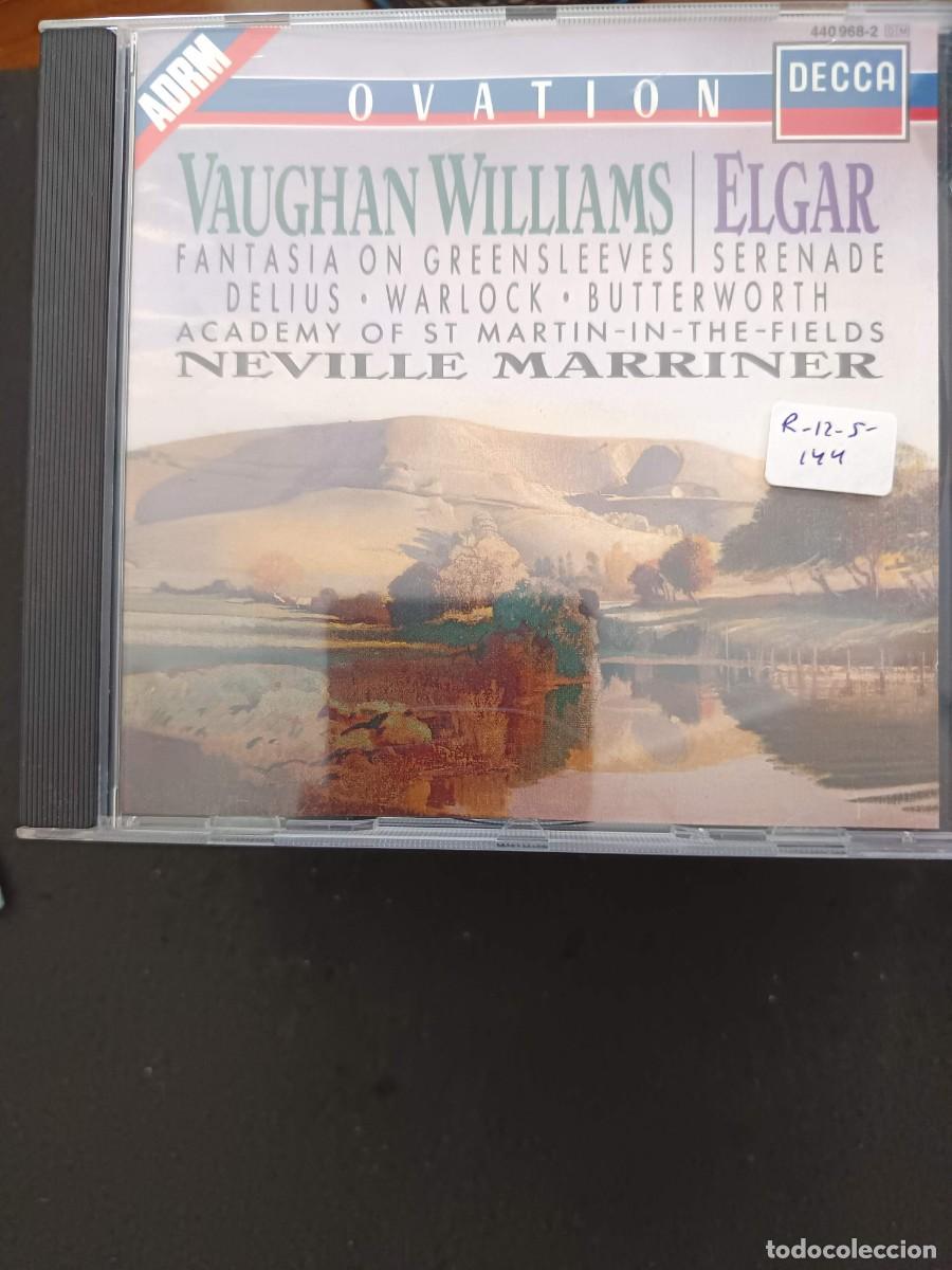 CDs de m&uacute;sica: VAUGHAN WILLIAMS / ELGAR / DELIUS / BUTTERWORTH / WARLOCK. DIR: NEVILLE MARRINER. ACADEMIE OF ST. M