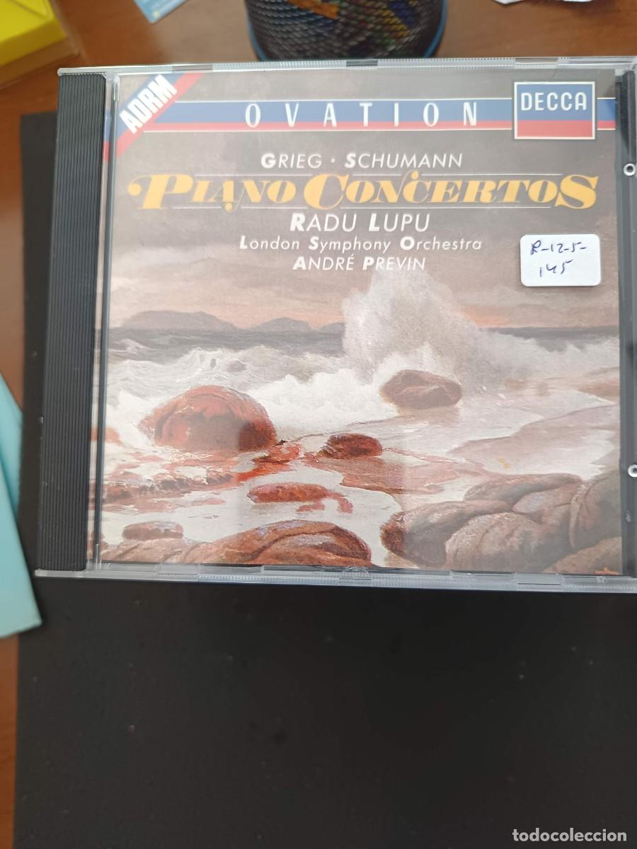 CDs de m&uacute;sica: GRIEG / SCHUMANN: PIANO CONCERTOS. PIANO: RADU LUPU. DIR: ANDR&Eacute; PREVIN. LONDON SYMPHONY ORCHESTRA