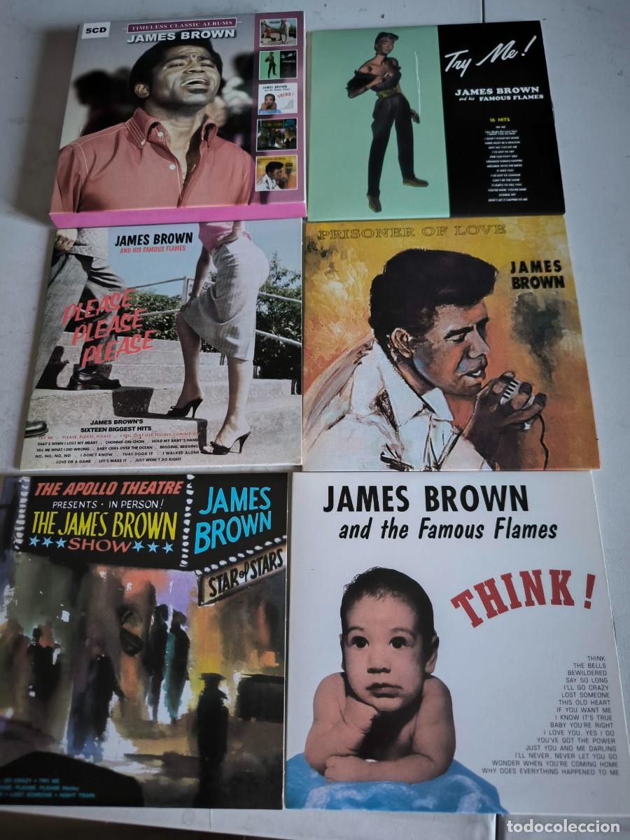 CDs de m&uacute;sica: JAMES BROWN / 5 CD TIMELESS CLASSIC ALBUMS (BOX SET VINYLOGY 2017))