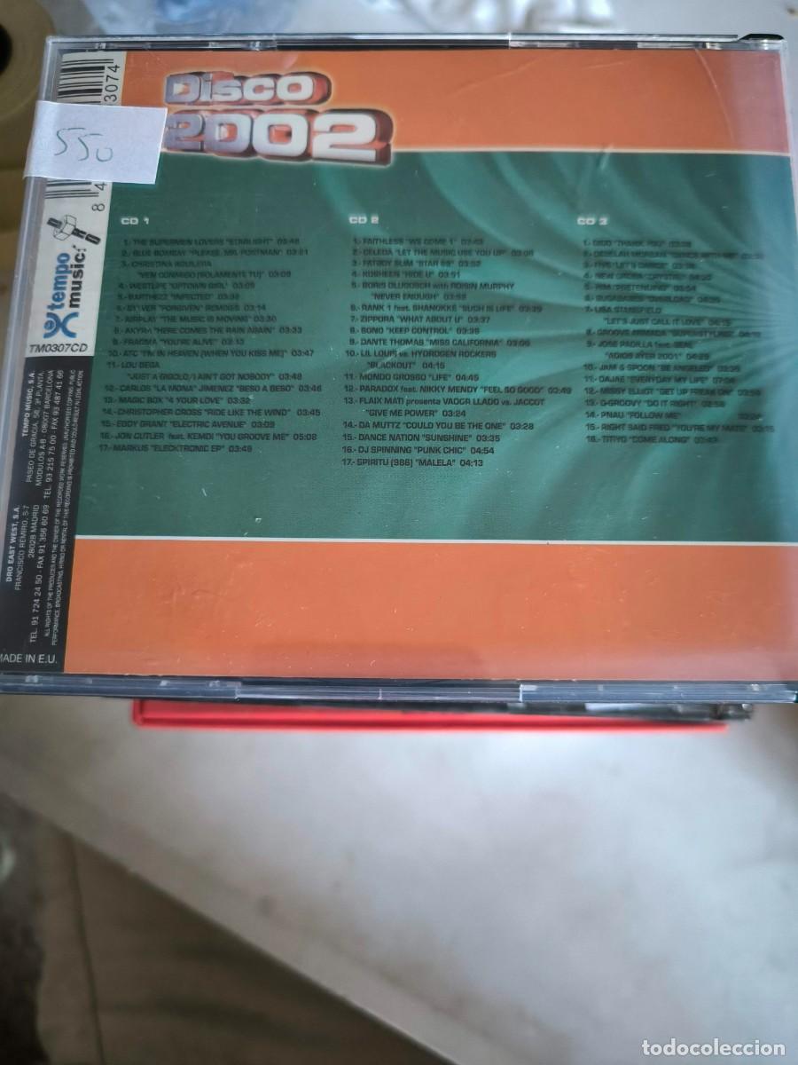 CDs de m&uacute;sica: DISCO 2002 3CDS .... - Foto 2