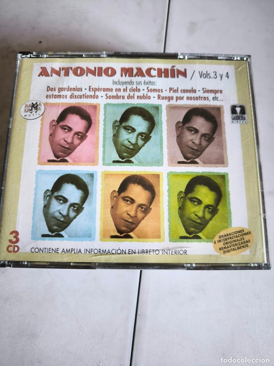 CDs de m&uacute;sica: ANTONIO MACHIN VOL.3 Y 4 3 CDS