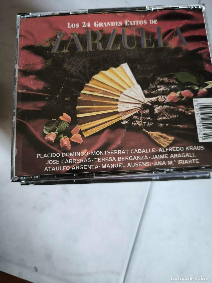 CDs de m&uacute;sica: LOS 24 GRANDES EXITOS DE ZARZUELA 2 CDS