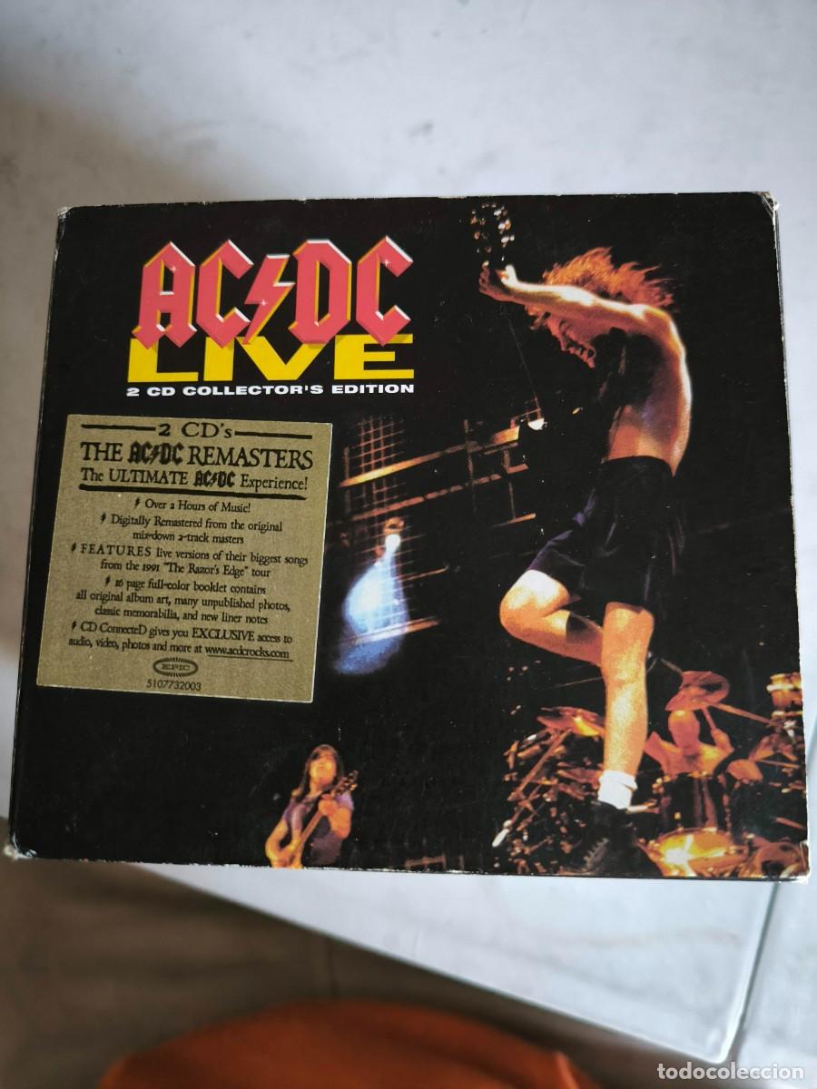 CDs de m&uacute;sica: DOBLE CD - AC DC / LIVE - COLLECTOR'S EDITION 2 CD / EPIC 2003 DIGIPACK