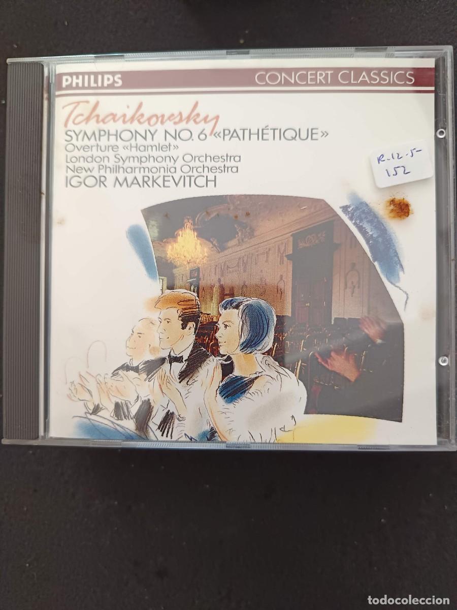 CDs de m&uacute;sica: TCHAIKOVSKY: SYMPHONY N&ordm; 6 &rdquo;PATH&Eacute;TIQUE&rdquo; / OVERTURE HAMLET. DIR: IGOR MARKEVITCH. LONDON SYMPHONY ORC