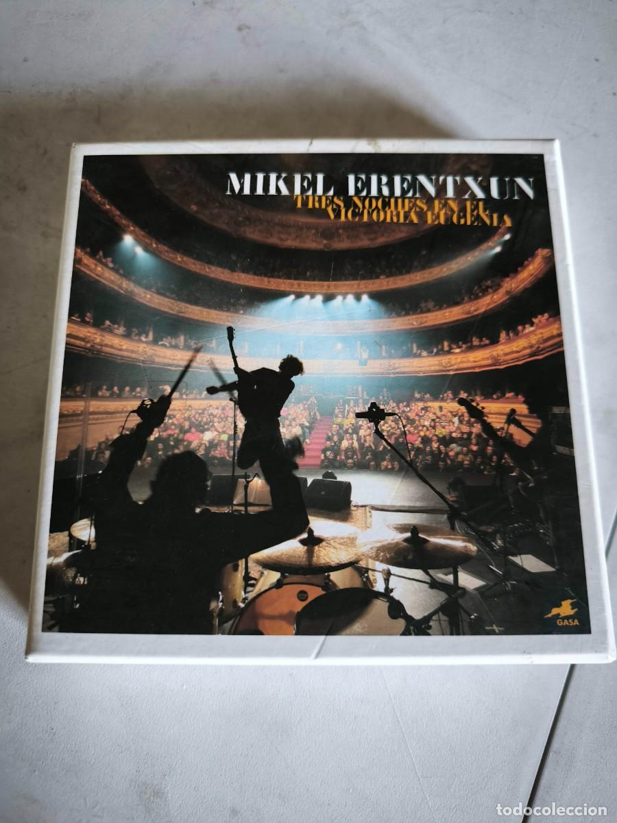 CDs de m&uacute;sica: Mikel Erentxun, Tres noches en el Victoria Eugenia