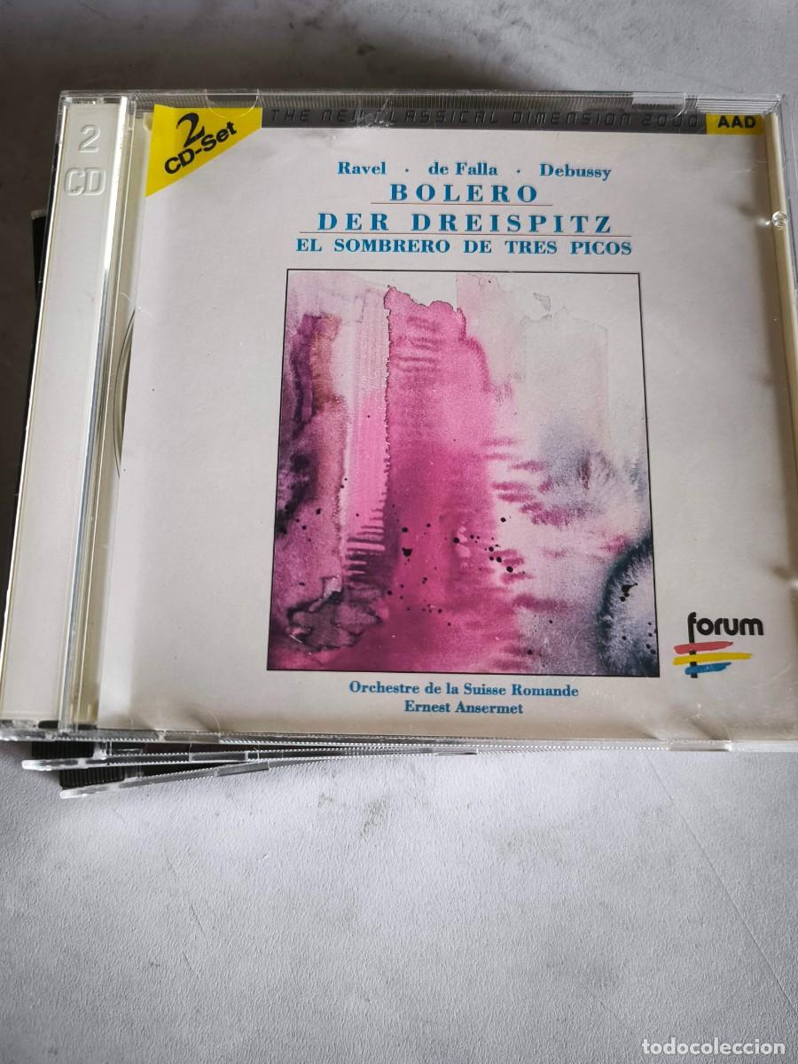 CDs de m&uacute;sica: BOLERO DER DREISPITZ EL SOMBRERO DE TRES PICOS 2CDS