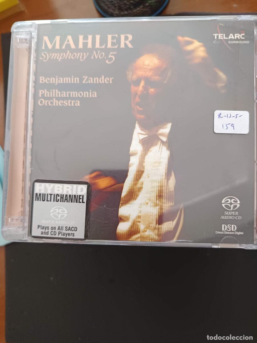 CDs de m&uacute;sica: 2 CD. MAHLER: SYMPHONY N&ordm; 5. DIR: BENJAMIN ZANDER. PHILHARMONIA ORCHESTRA