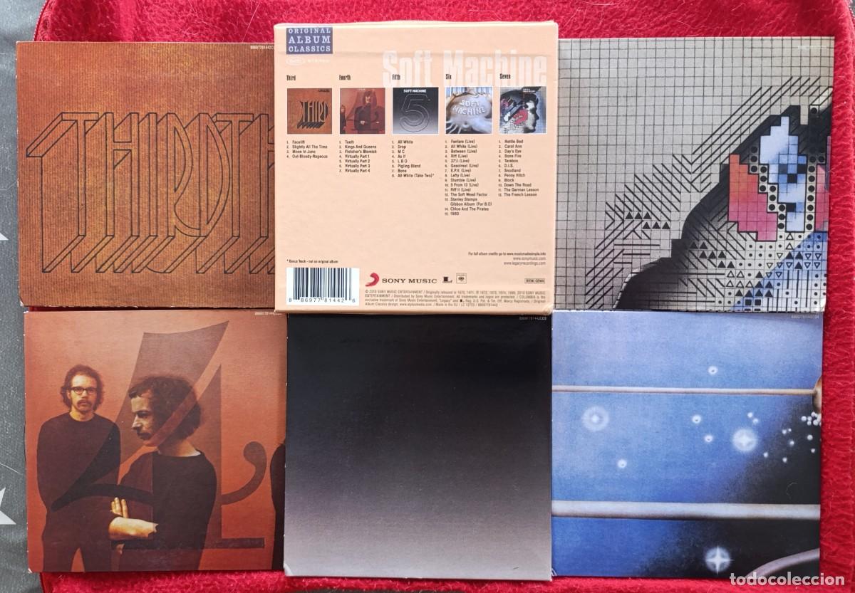 CDs de m&uacute;sica: SOFT MACHINE&ndash; ORIGINAL ALBUM SERIES BOX SET - Foto 3