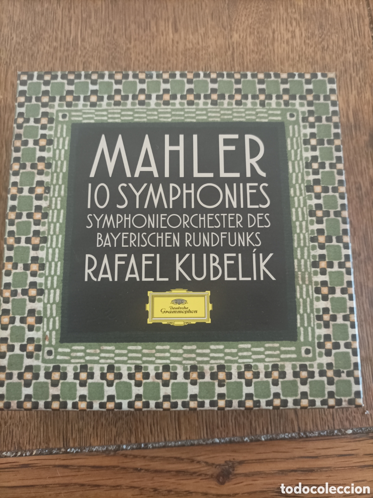 CDs de m&uacute;sica: Mahler. 10 symphonies. Rafael kubelik. Caja 10 discos blu-ray.