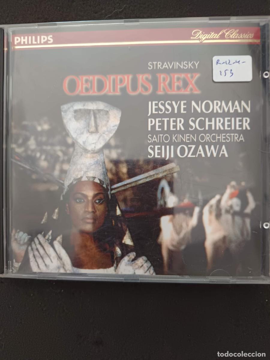 CDs de m&uacute;sica: STRAVINSKY: OEDIPUS REX. DIR: SEIJI OZAWA. INT&Eacute;RP: JESSYE NORMAN, PETER SCHREIER. SAITO KINEN ORCHE