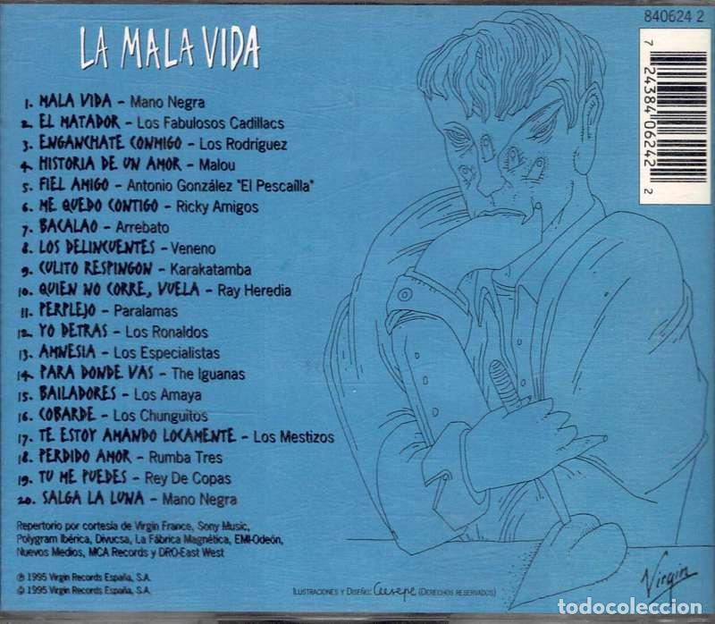 CDs de m&uacute;sica: La Mala Vida. CD - Foto 2