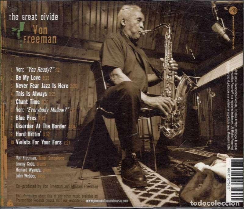 CDs de m&uacute;sica: Von Freeman - The Great Divide. CD - Foto 2