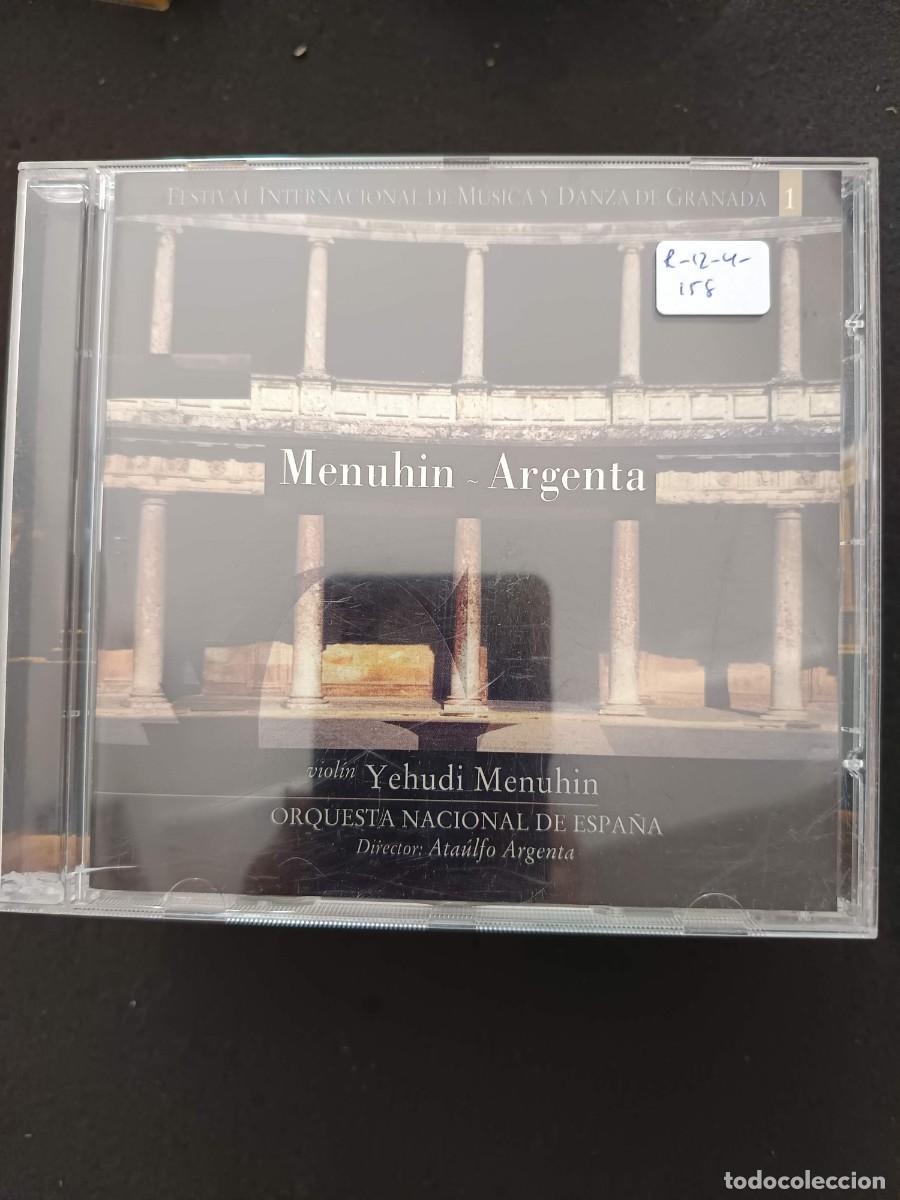 CDs de m&uacute;sica: MENUHIN - ARGENTA. ORQUESTA NACIONAL DE ESPA&Ntilde;A