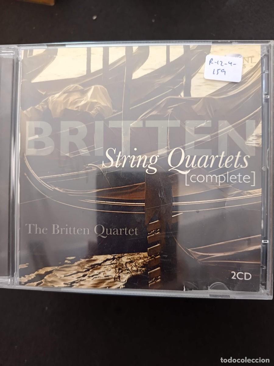 CDs de m&uacute;sica: 2 CD. BRITTEN: STRING QUARTETS (COMPLETE). THE BRITTEN QUARTET