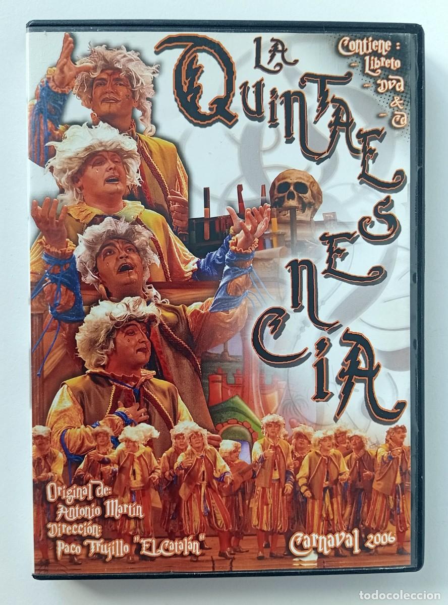 Music CDs: CD + DVD COMPARSA LA QUINTAESENCIA (CARNAVAL DE CADIZ 2006)