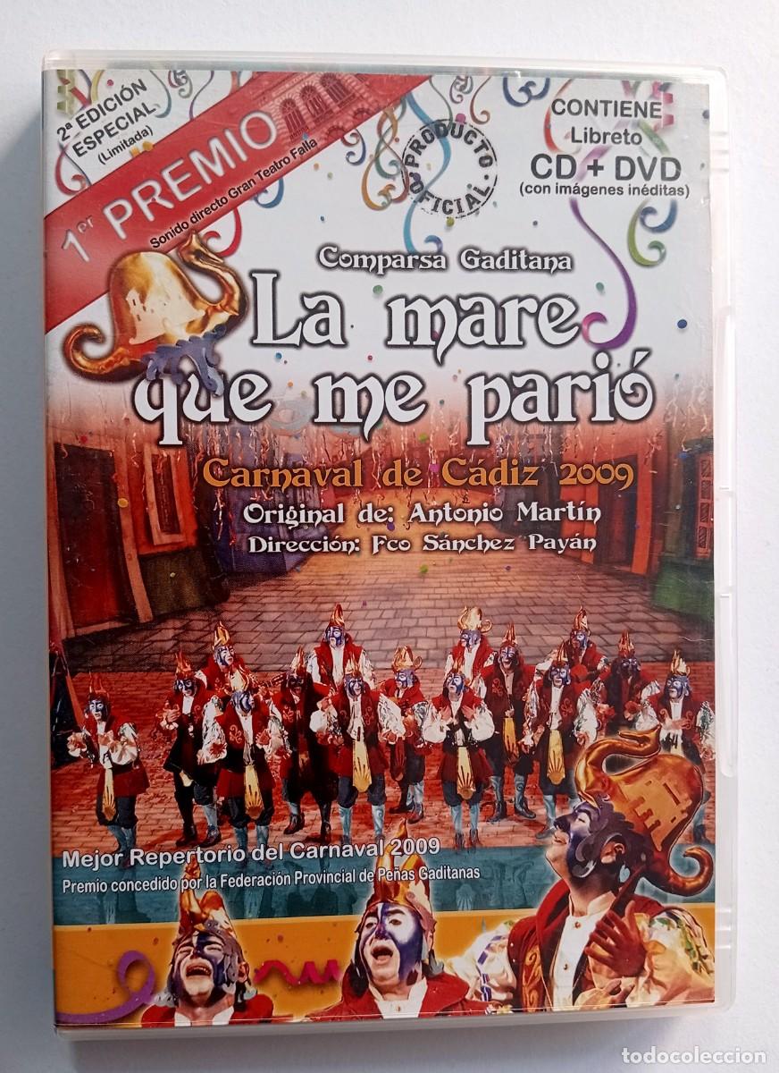 CDs de m&uacute;sica: CD + DVD COMPARSA LA MARE QUE ME PARI&Oacute; (CARNAVAL DE CADIZ 2009)